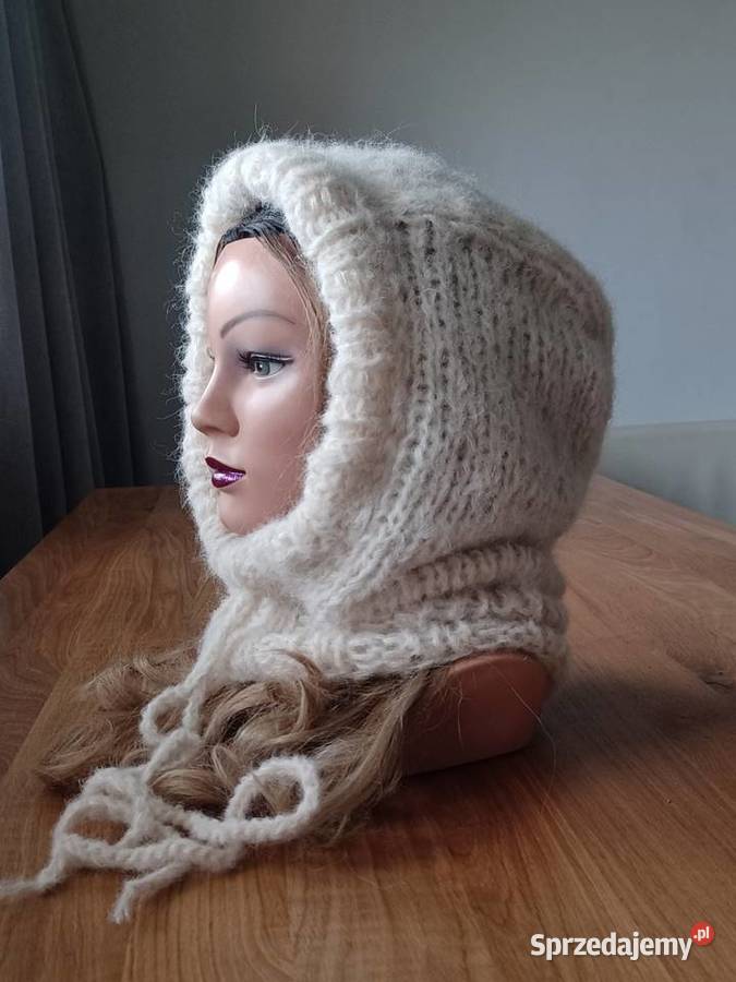 Balaclava kaptur kremowa Poznań