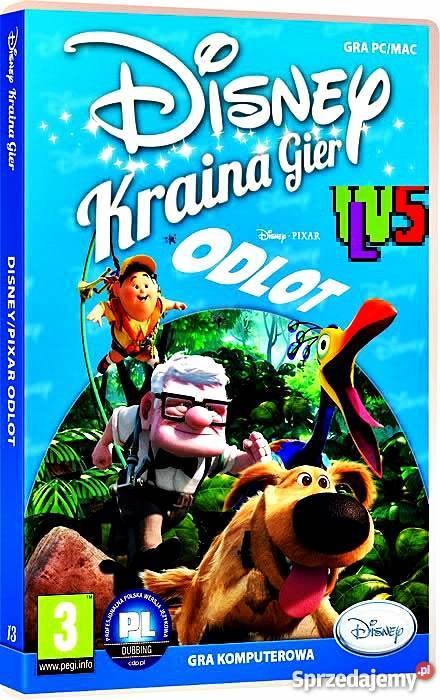 ODLOT DISNEY PIXAR KRAINA GIER Gry Kalisz sprzedam