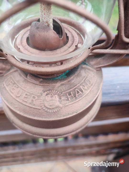 Niemiecka lampa naftowa Feuer Hand 275 Dulcza Wielka