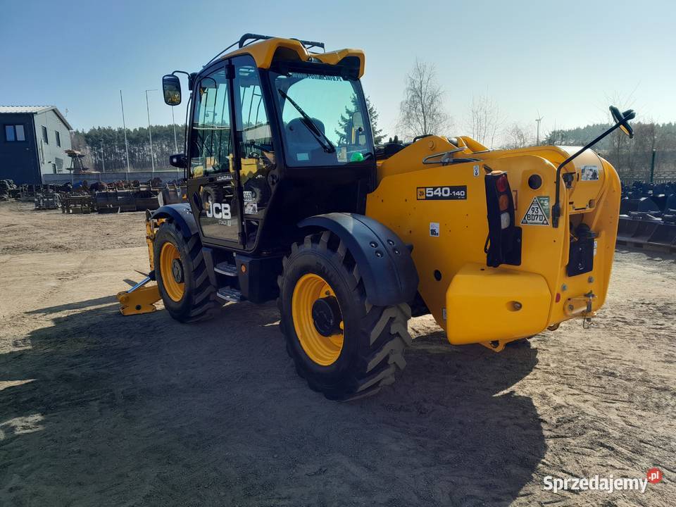JCB 540140 2021R ŁADOWARKA TELESKOPOWA KLIMA Krotoszyn