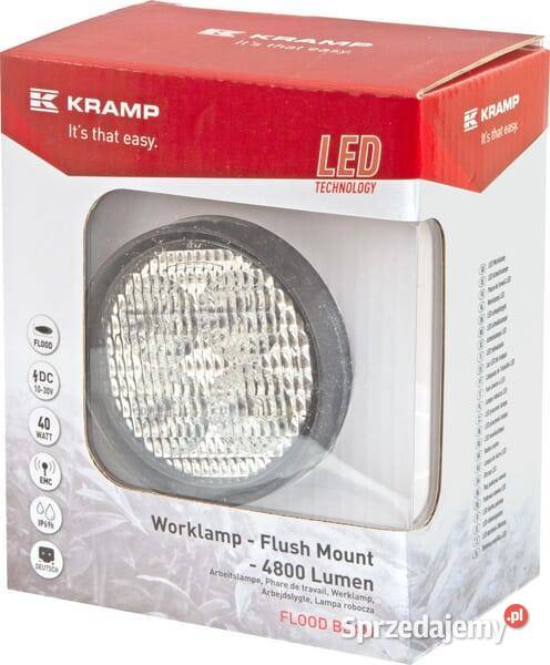 Lampa robocza LED do Case IH John Deere Massey Części i osprzęt rolniczy Kamionna sprzedam