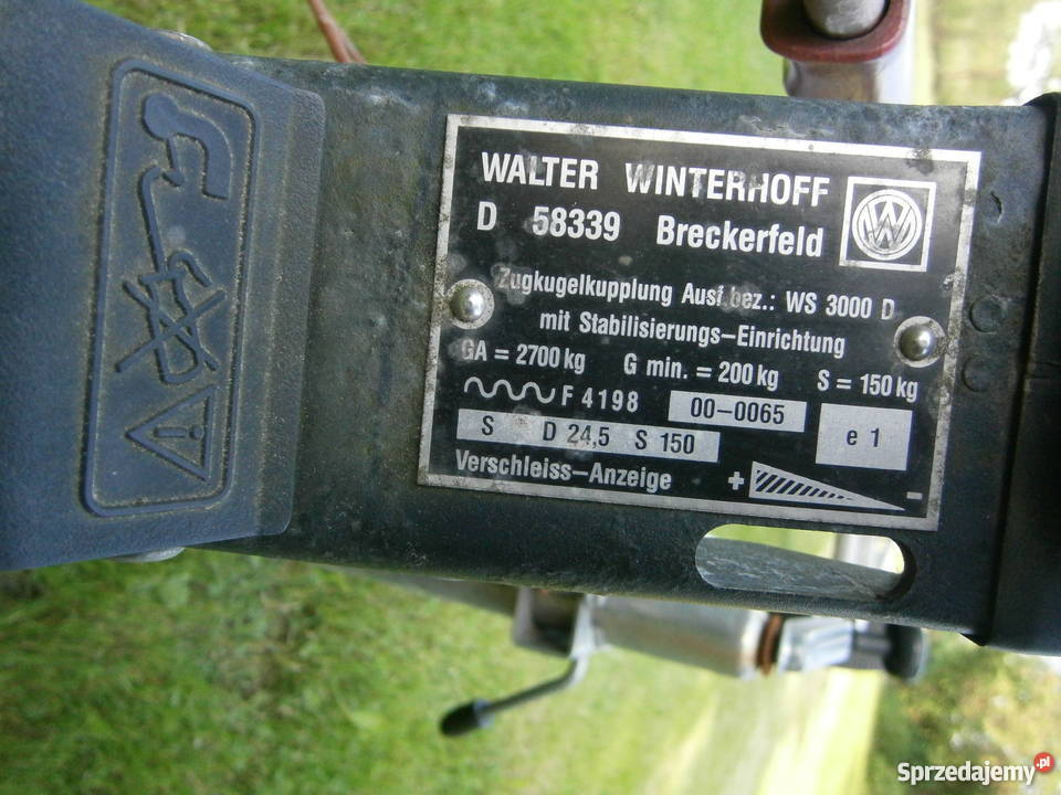 Podwozie ALCO przyczepy campingowej Wilk de Luxe Kraków