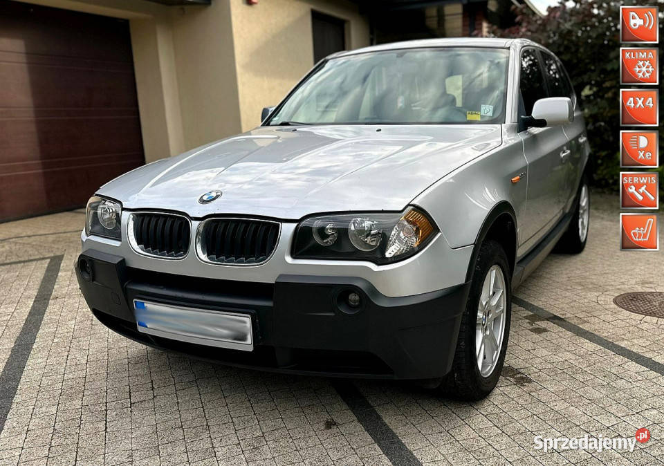 BMW iX3 BMW X3 e83 30i M54B30 Manual 4X4 Skóra podgrzewane fotele dolnośląskie