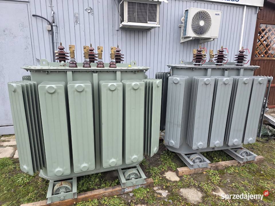 Transformator olejowy 630kVA 1504kV z pełną lubelskie Tomaszów Lubelski
