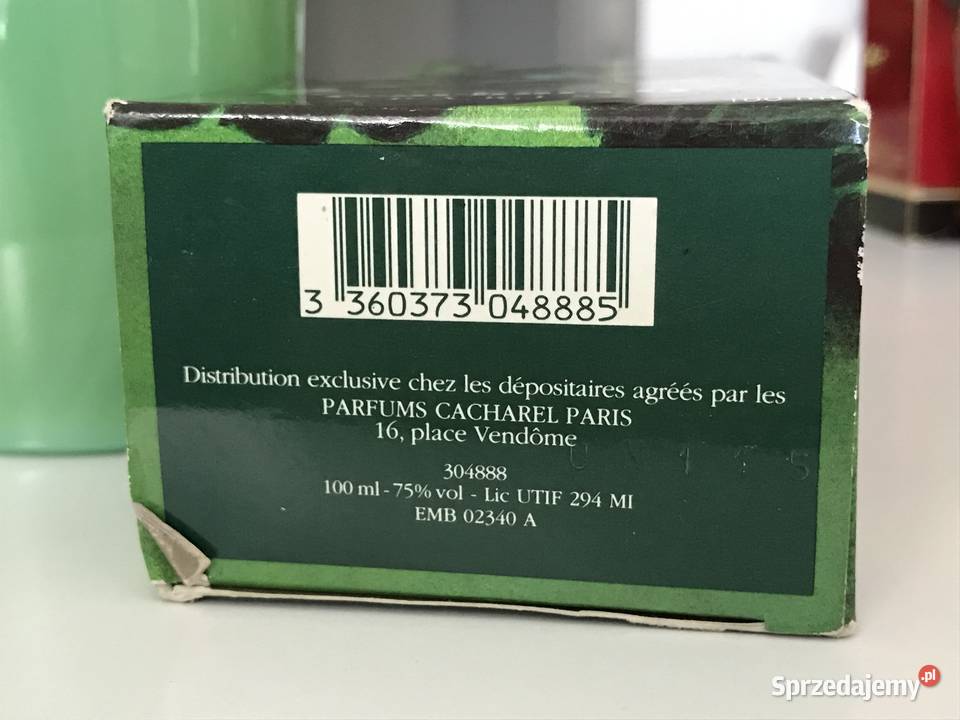 Cacharel Eden Woda Perfumowana 100ml Perfumy i wody Kosmetyki i perfumy Kielce
