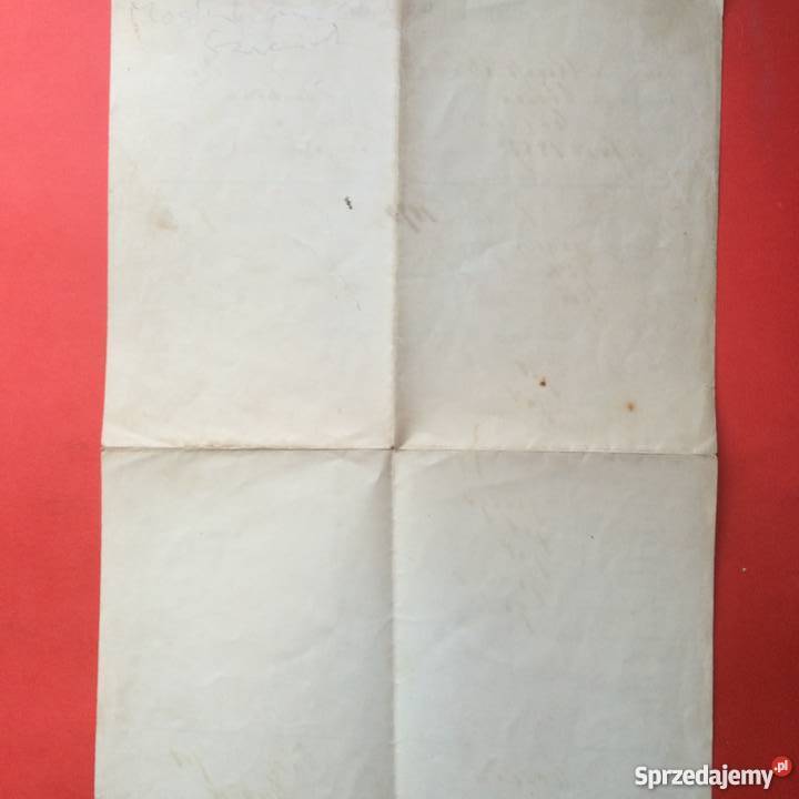 676 Szkolny Dokument Niemiecki Antykwariat Szczecin