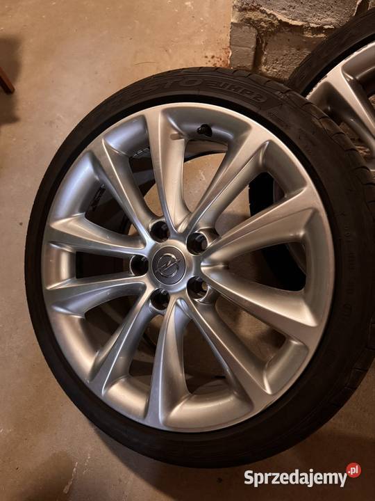 Koła alufelgi Opel 18 5x115 opony Dębica