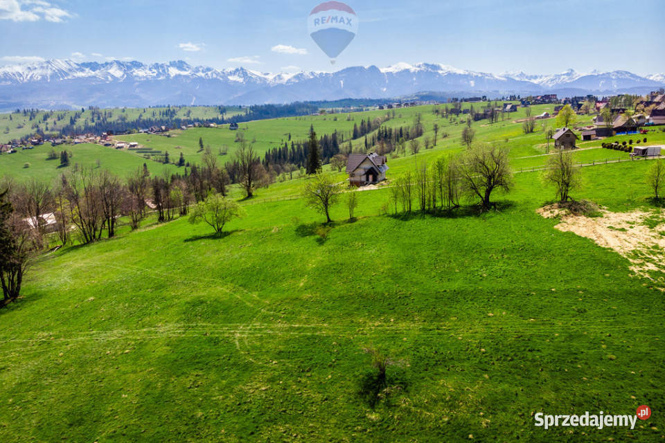 DZIAŁKA BUDOWLANA SIEROCKIE WIDOK NA TATRY