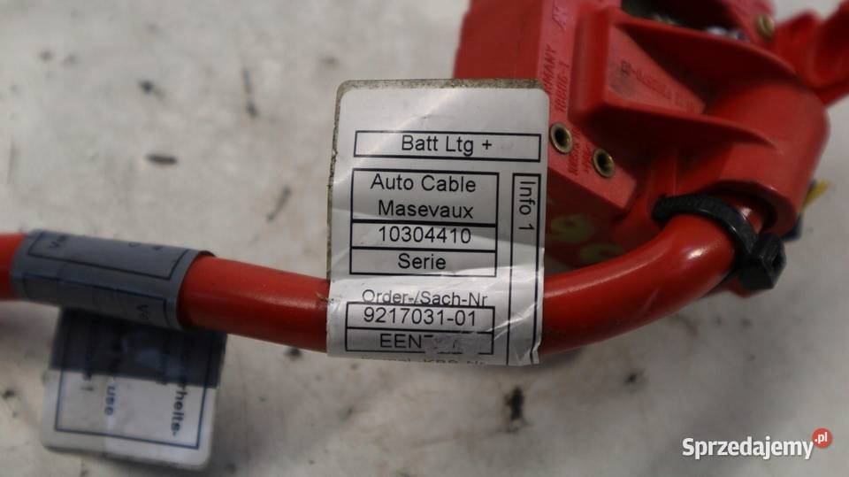 KLEMA PLUSOWA PRZEWÓD BMW E90 20 D 9217031 wielkopolskie