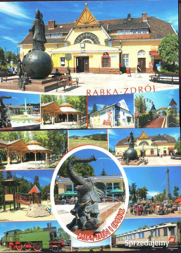 Kart Pocz Rabka Zdrój 5 Pocztówki i karty telefoniczne Gliwice sprzedam