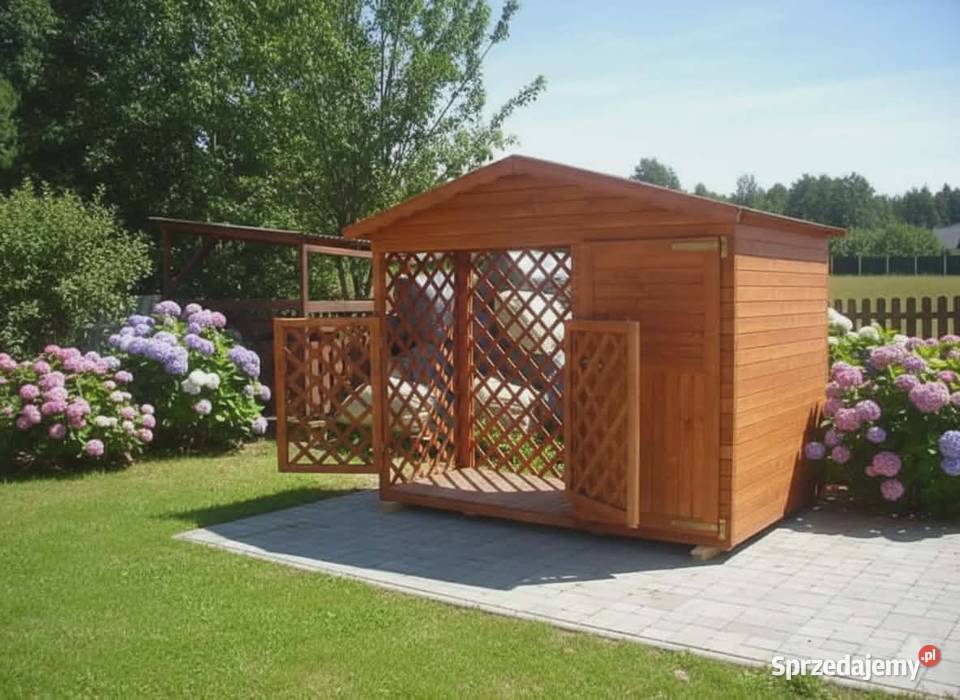 Domek z drewutnią Drewutnie Jordanów