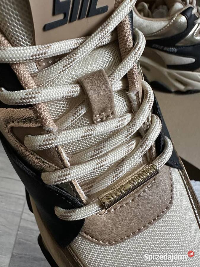 Steve Madden Progressive sneakersy Khaki Black r Wrocław