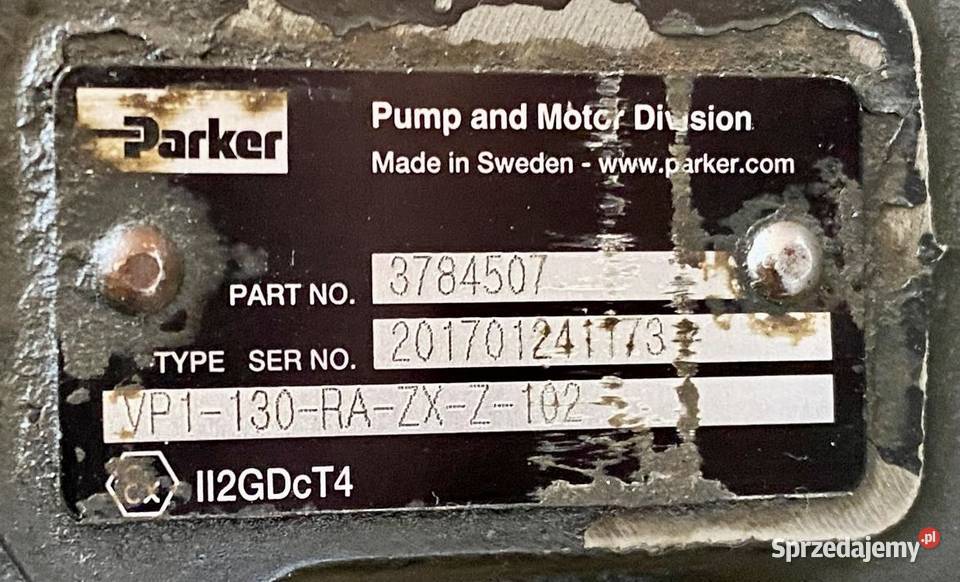 Pompa LS PARKER VP1130śmieciarka dźwig Wola Murowana sprzedam