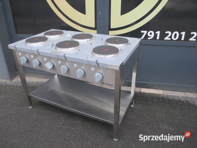 Kuchnia Elektryczna 6 Palnikowa 156 kW STALGAST Ostrów Wielkopolski sprzedam