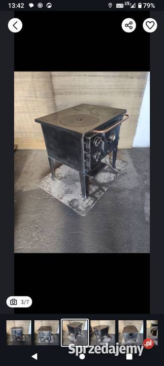 Norweski piec żeliwny angielka piecokuchnia wielkopolskie Międzychód