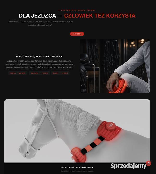 Lumaflex Essential DUO Horse Human Zestaw 3 Janowo