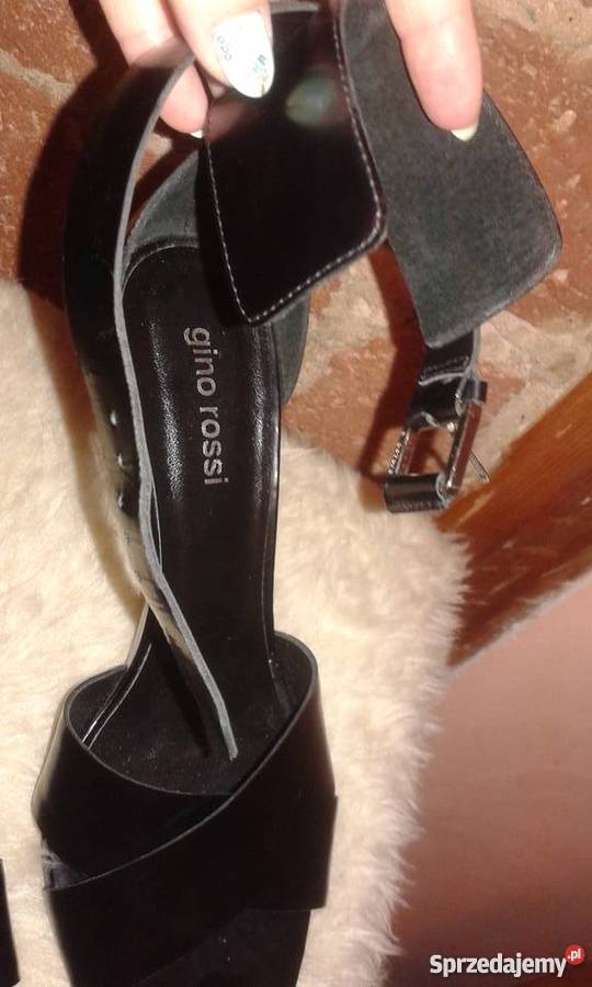 GINO ROSSI SALE SANDAŁY SKÓRA Sklep 499