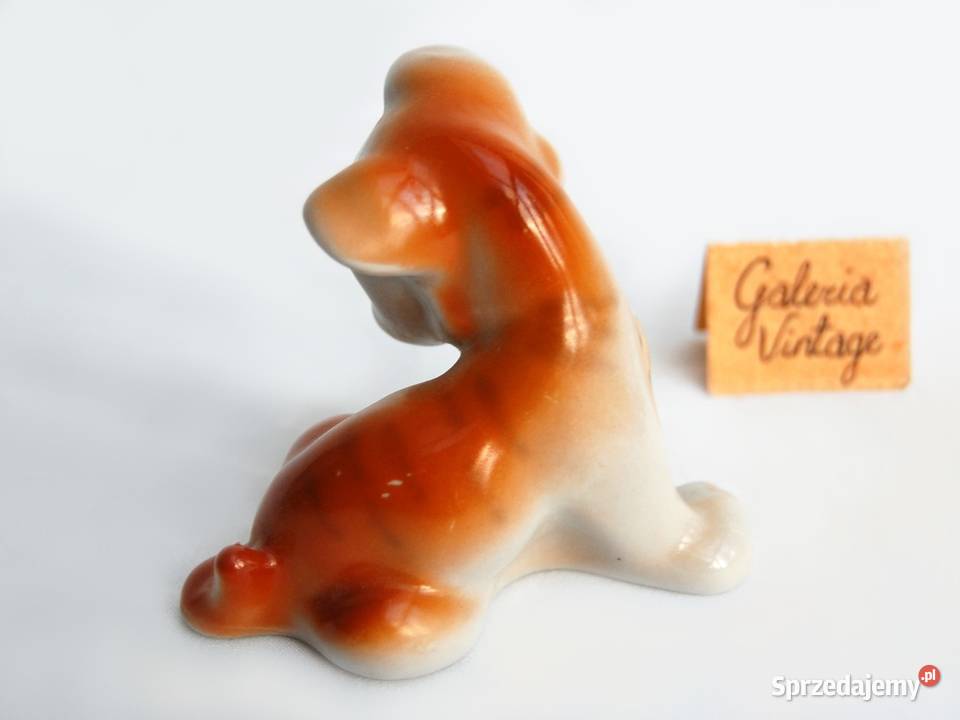 Tygrys tygrysek porcelana Połonne Wołyń Ukraina lubelskie Lublin