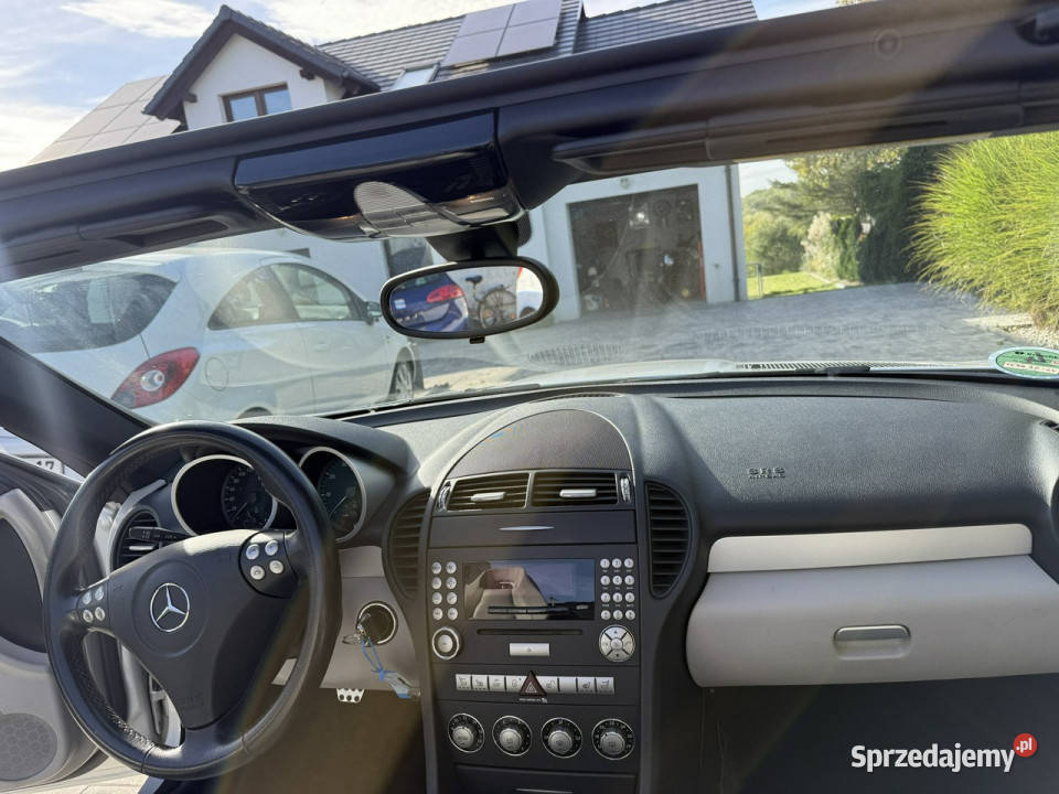 Mercedes SLK 200 CABRIO zadbany Kabriolet 100 czujnik zmierzchu Poznań