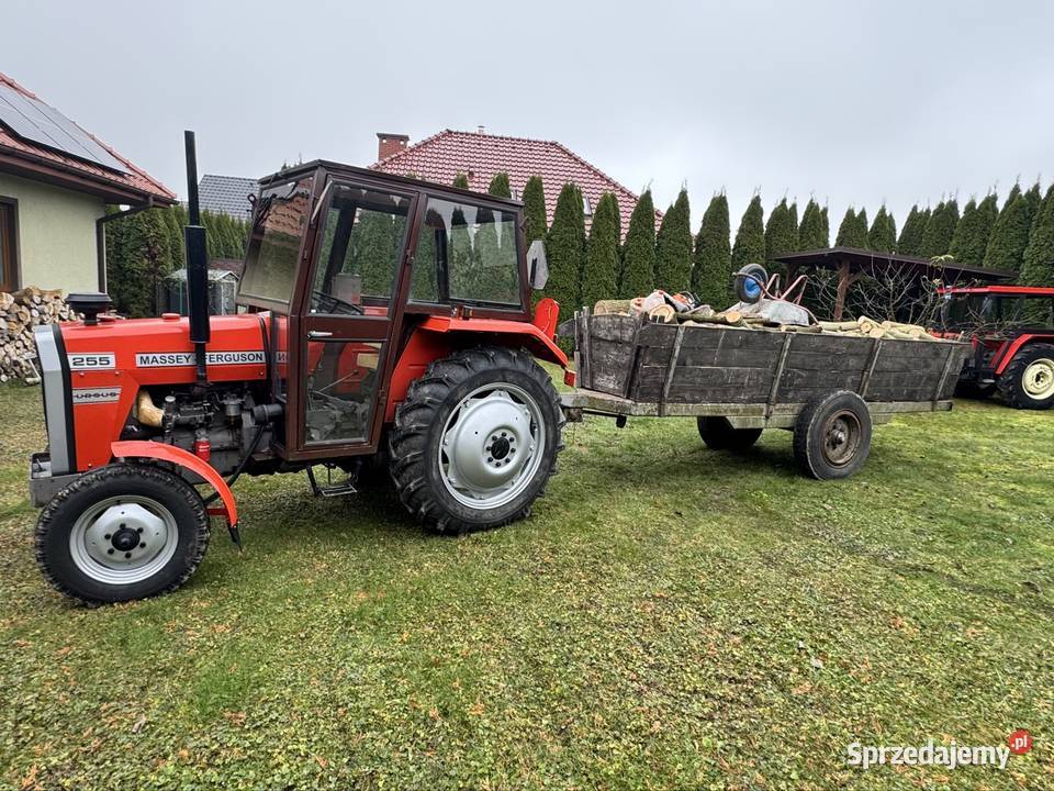 Przyczepa rolnicza jedno osiowa Kłaj