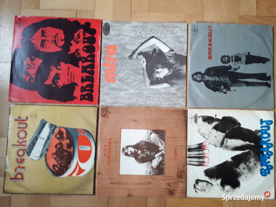 Breakout Kubasińska Mira Ogień pierwsze wydania Szczecin