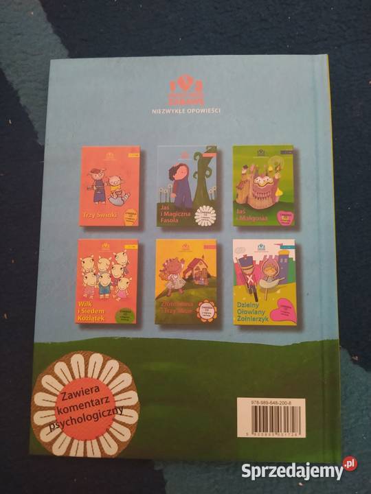 Książeczka Jaś i Magiczna Fasola twarda lubelskie Turobin