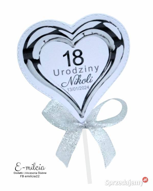 Duże Lizaki Deseniowe Pamiątka Prezent