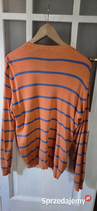 Ralph lauren M sweter pomarańczowy bawełna M 100 mazowieckie sprzedam