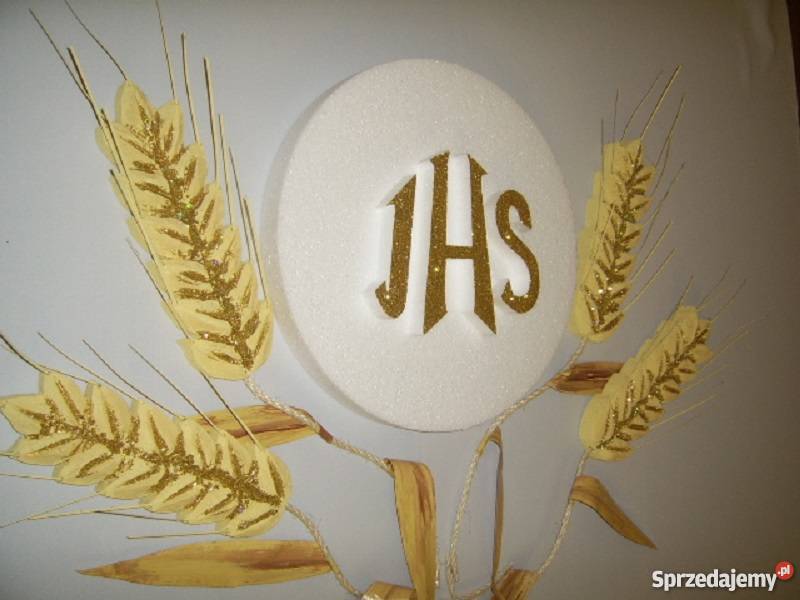 Kłos dekoracja ołtarz Boze Ciało