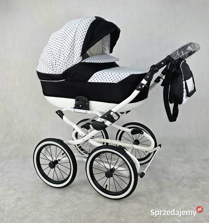 Nowy Powystawowy wózek dziecięcy Lameiro Retro Katowice