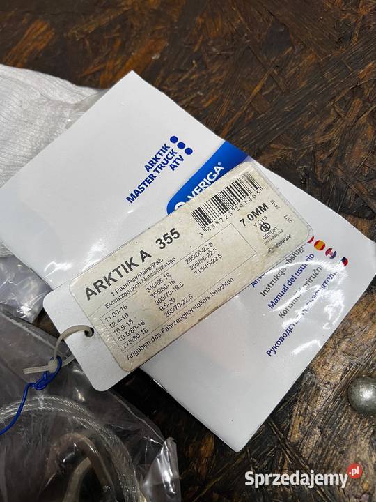 Nowe łańcuchy antypoślizgowe śniegowe Veriga śląskie