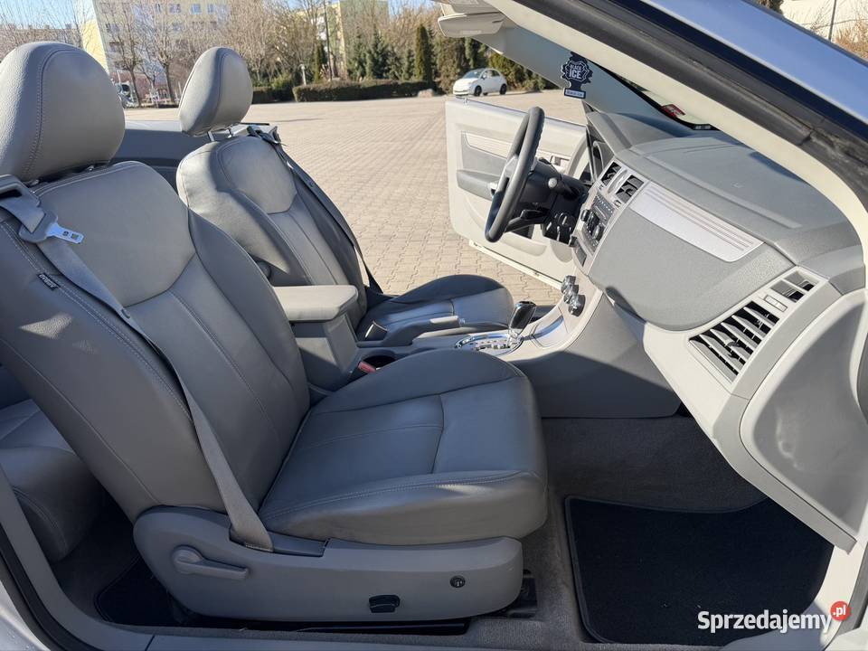 CHRYSLER SEBRING CABRIO 24i GAZ SEKWENCJA skórzana tapicerka Śrem