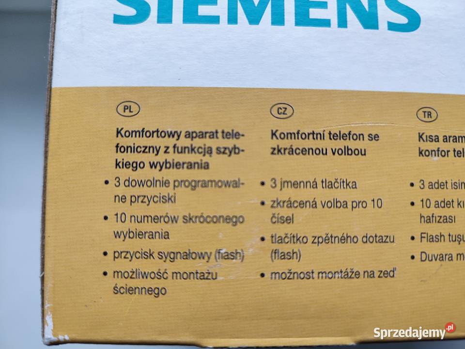 Aparat telefoniczny telefon stacjonarny Myślibórz