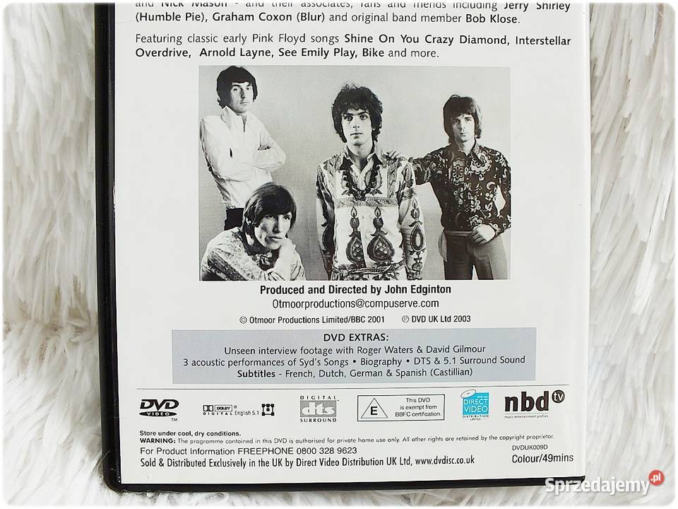 The Pink Floyd Syd Barrett story Film DVD Żary sprzedam