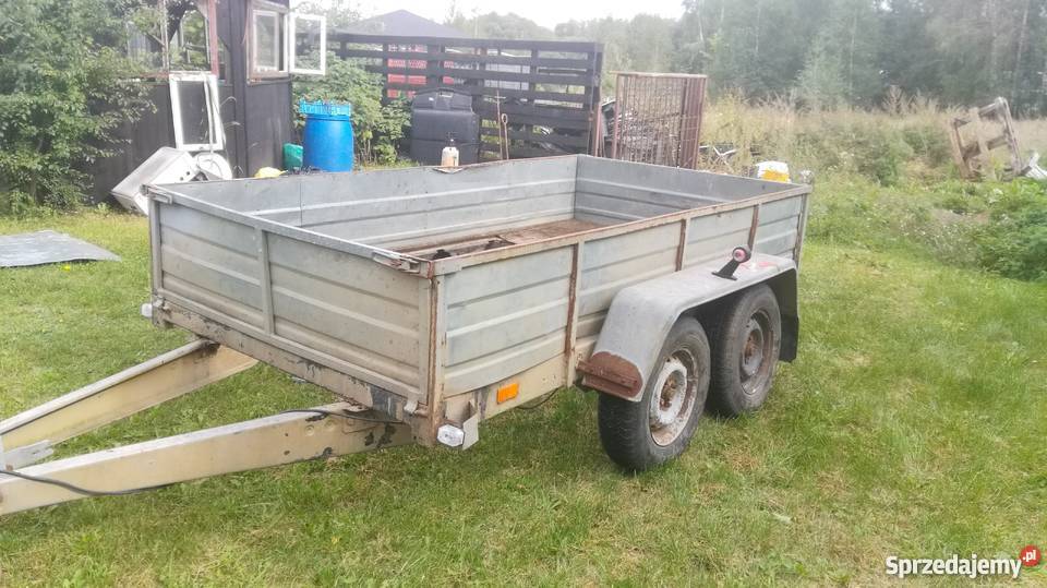 Przyczepka dwuosiowa 1010kg