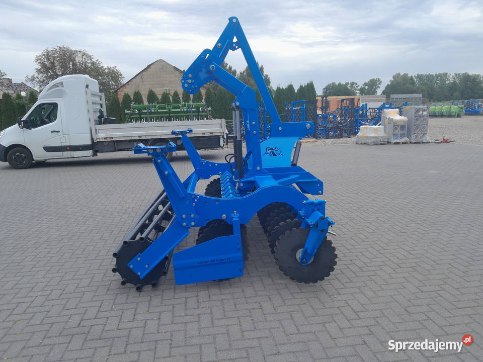 Agregat uprawowo siewny talerzowy Inter tech 270 Domanin