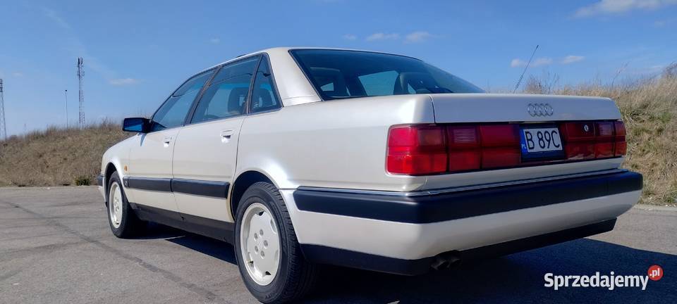 Audi V8 D11 36 piękny stan niski przebieg klimatyzacja Sejny