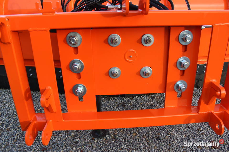 Pług śnieżny składany kat II Metal Technik pługi nieuszkodzony Rogóźno