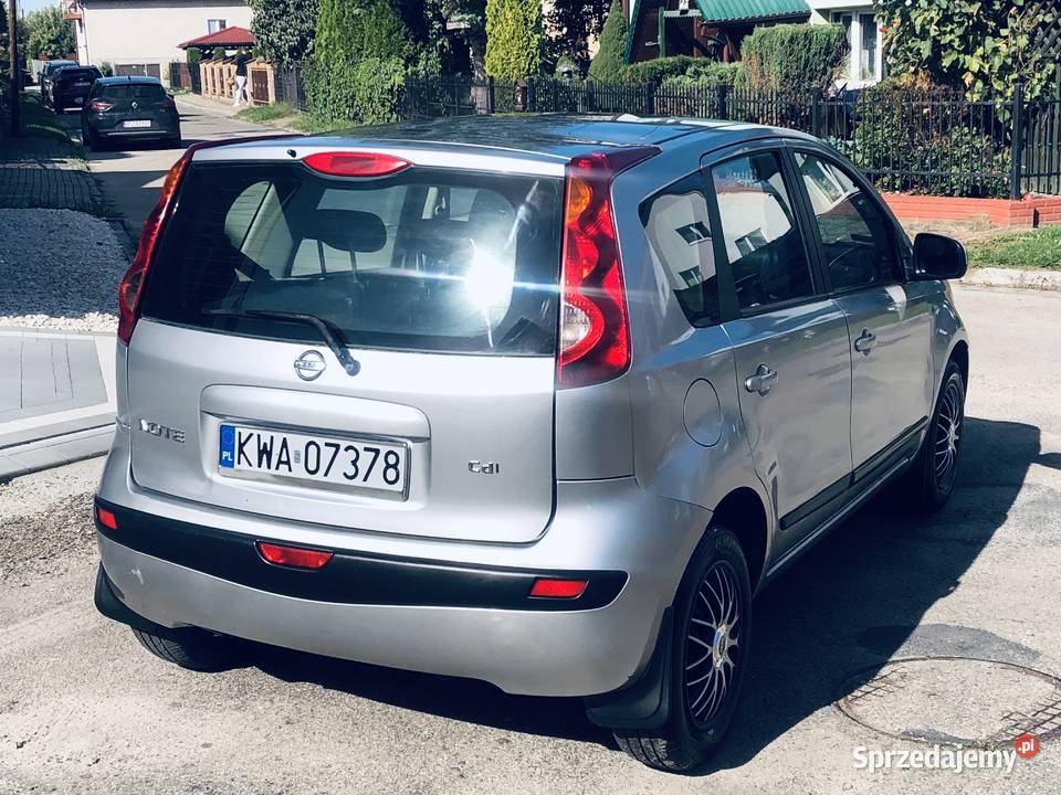 NISSAN NOTE 15dCi 90 Mega ekonomiczny Przeworsk