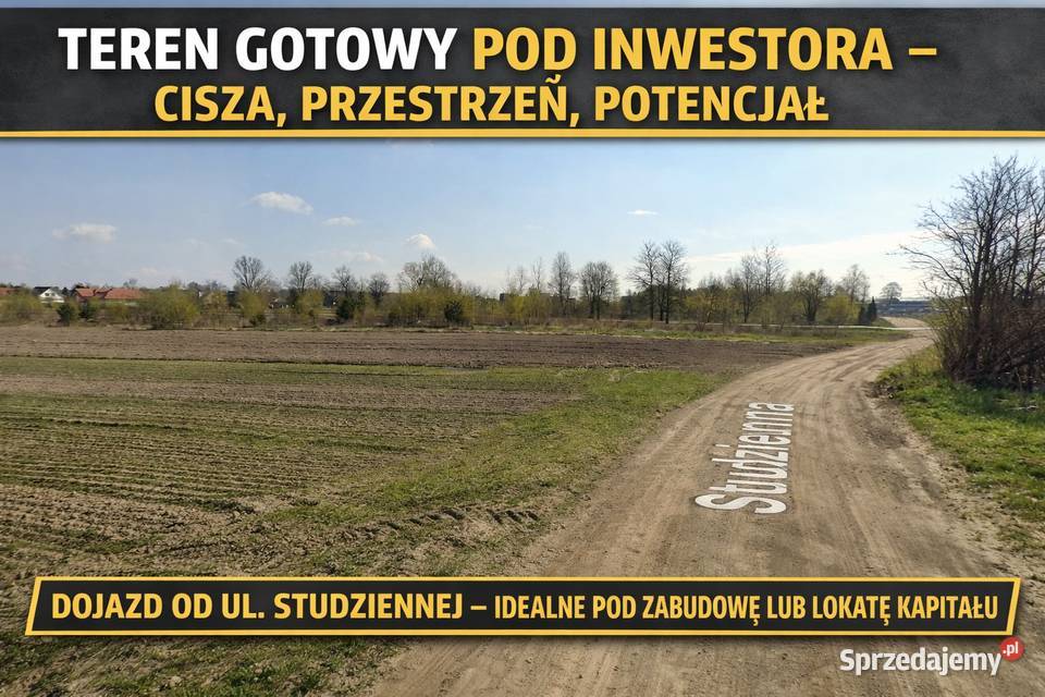 sprzedam dzialke Wyszków