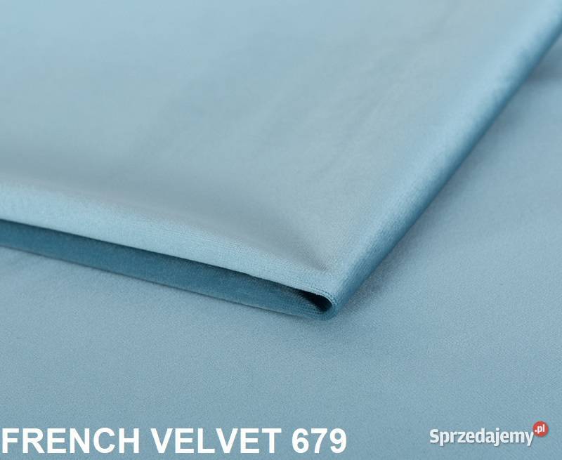 French velvet tkanina obiciowa meblowa Bytom