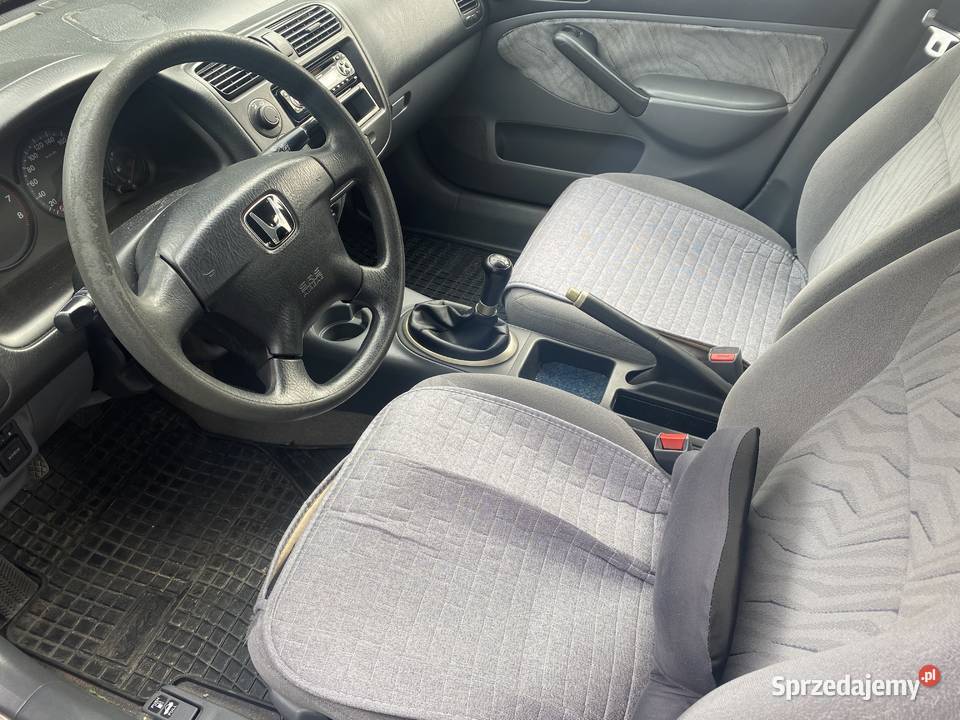 Honda civic 7 sedan 16 benzyna 7 lat w jednych Civic Mińsk Mazowiecki