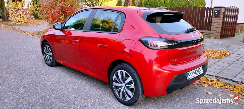 Peugeot 208 15HDI 2020r Wyposażony 80000km