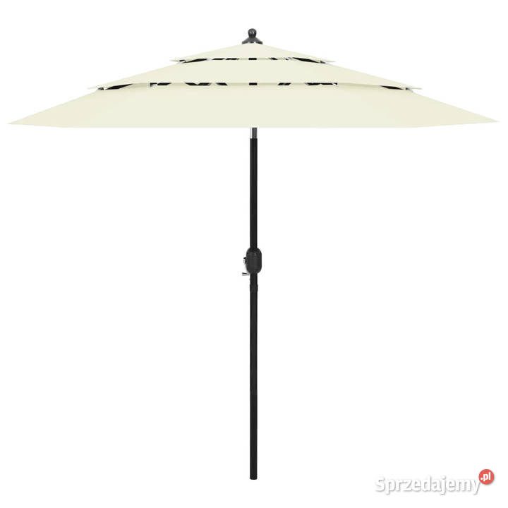 3poziomowy parasol na aluminiowym słupku Warszawa