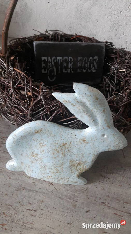 Zajączek ceramiczny ręcznie wykonany Pozostałe sprzedam