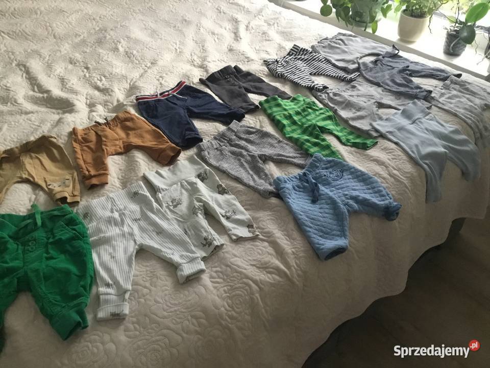 Spodnie niemowlęce od 0 do 3 m-cy