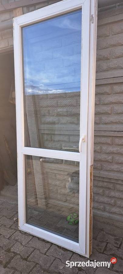 Drzwi balkonowe 90 x 230 wielkopolskie Lamki