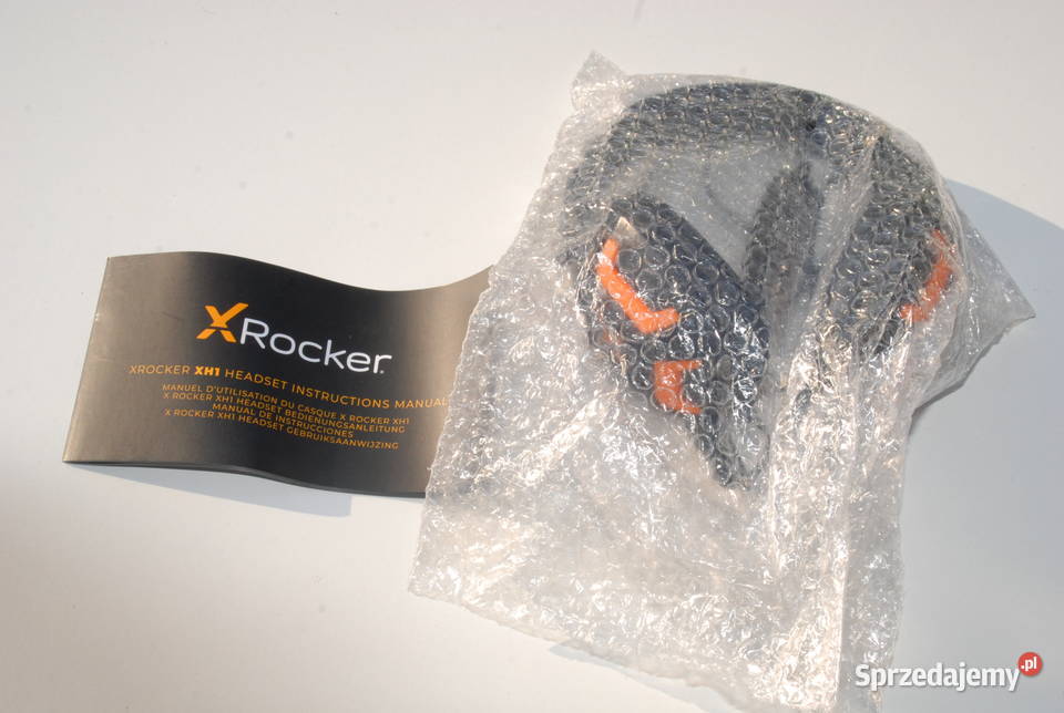 Słuchawki gamingowe X Rocker XH1 z mikrofonem PC Cieszyn sprzedam