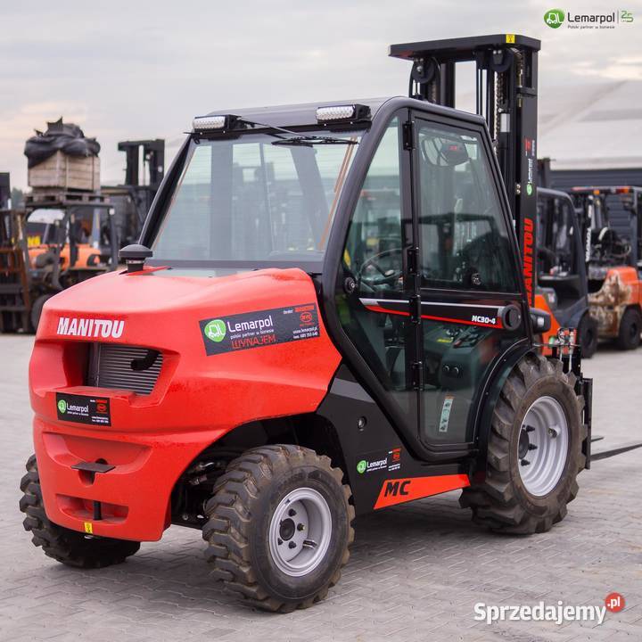 Wózek widłowy terenowy Manitou MC 304 D Zator