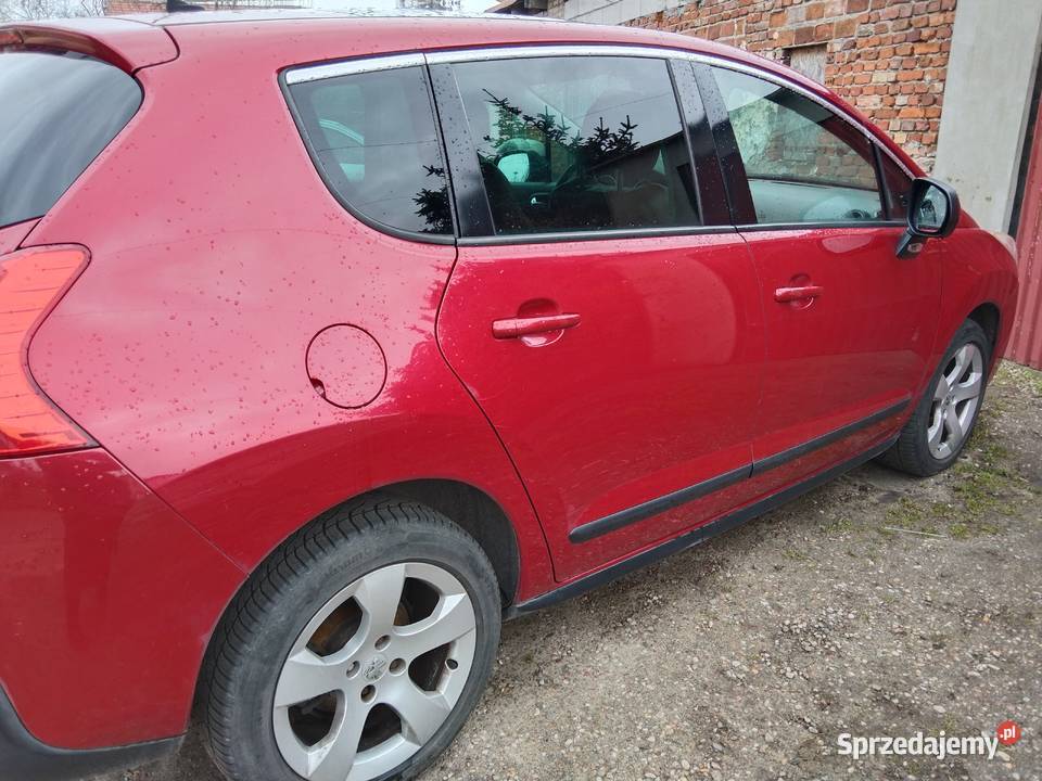 Peugeot 3008 czerwony zachodniopomorskie Szczecin sprzedam